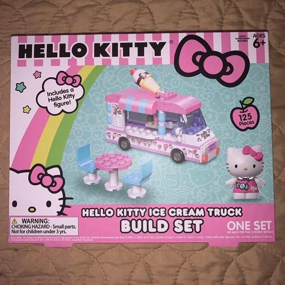 HELLO KITTY ICE CREAM TRUCK BUILD SET - Picture 2 of 3